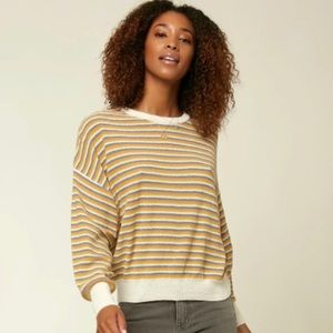 O'Neill Clothing Sandy Stripe Sweater - Multi Colored Size XL